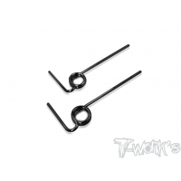 T-WORK's TG-056A Exhaust Pipe Spring ( On Road ) 2pcs